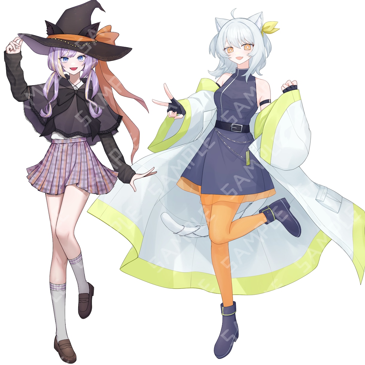 立ち絵お描きします trpgや動画などにお使いいただける立ち絵を制作いまします！ イメージ10