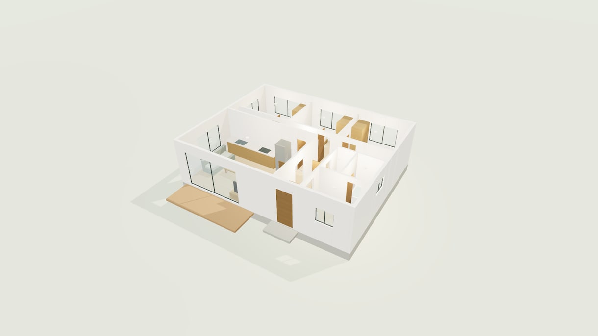 住宅パース・回せる3Dで提案を支援します 工務店・リフォーム向け｜2・3階相談可・無料お試し イメージ3