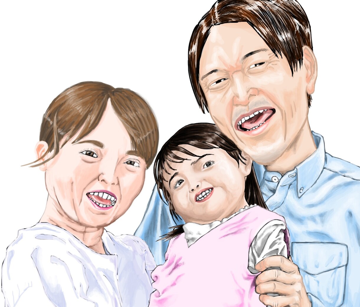 写実風似顔絵描きます 人の役に立ちたい…独特ですが！ イメージ4