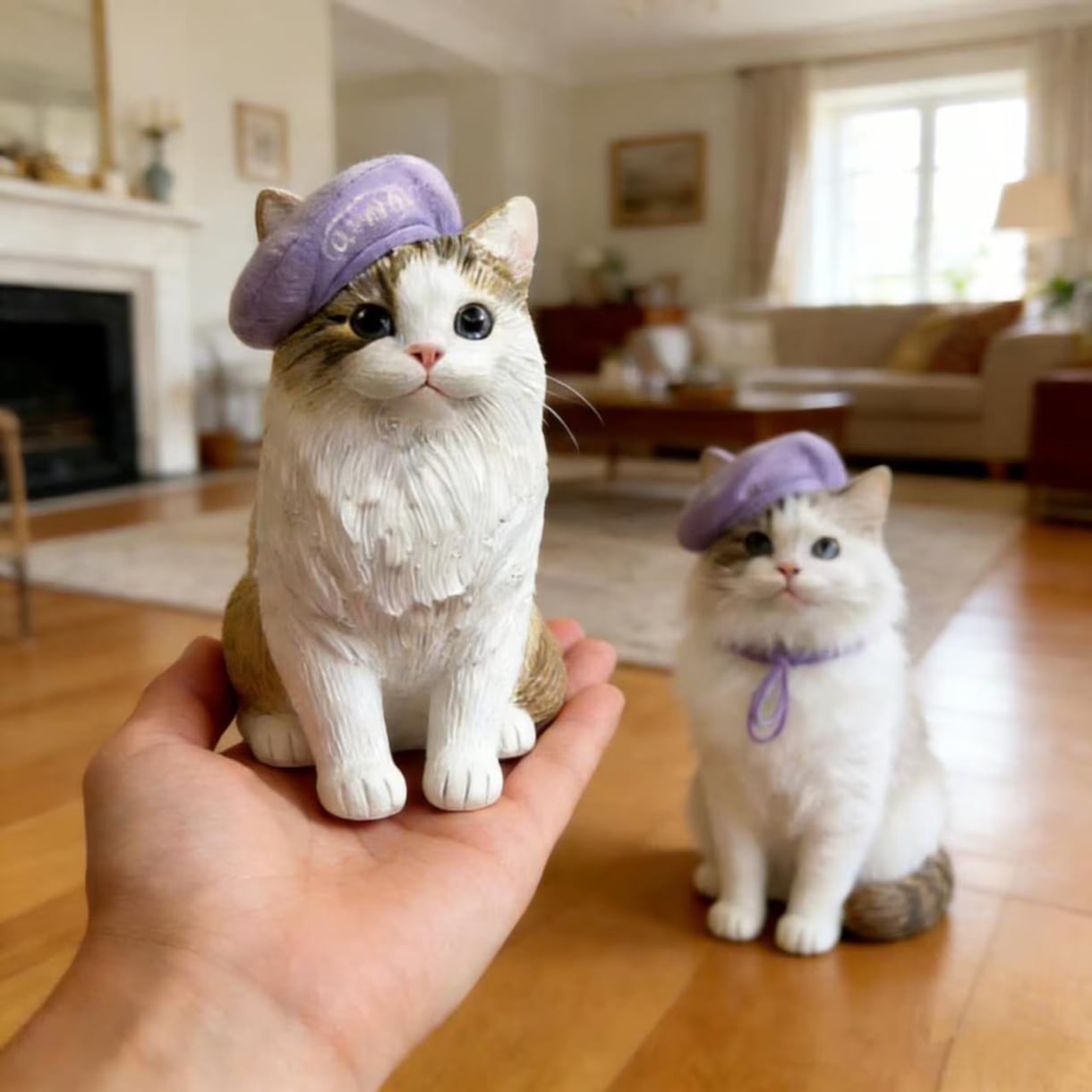 写真から作るフィギュア｜愛犬・愛猫似顔人形ます オーダーメイド 犬・猫そっくり 肖像画 うちの子 置物 イメージ5