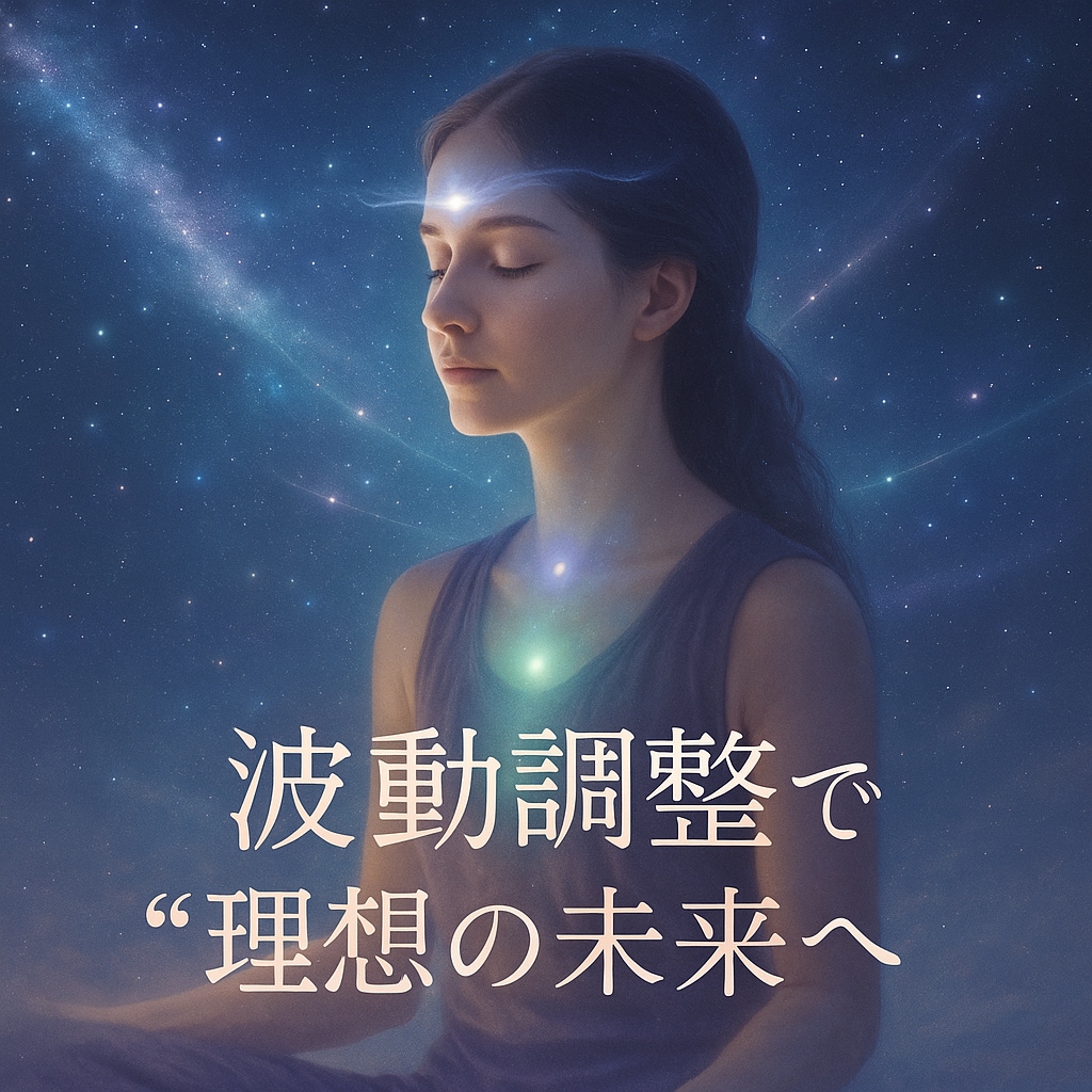 チャクラ、波動調整◎理想の未来を現実に実現させます エネルギーで未来の可能性を広げる理想の未来へ波動を調律します イメージ1