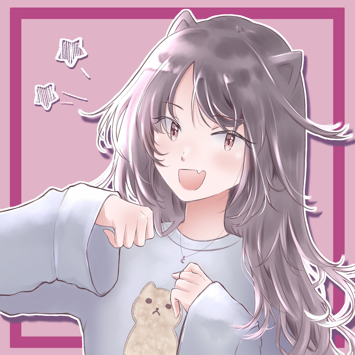 アイコン、サムネなどのイラストを描きます ヘッダーやサムネ、ＳＮＳなどにもお使いいただけます イメージ1