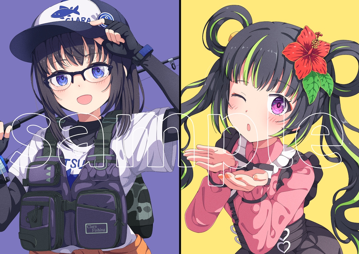 イラスト制作全般お受けいたします ストーリー性のあるアニメ調イラストをお届けします！ イメージ9