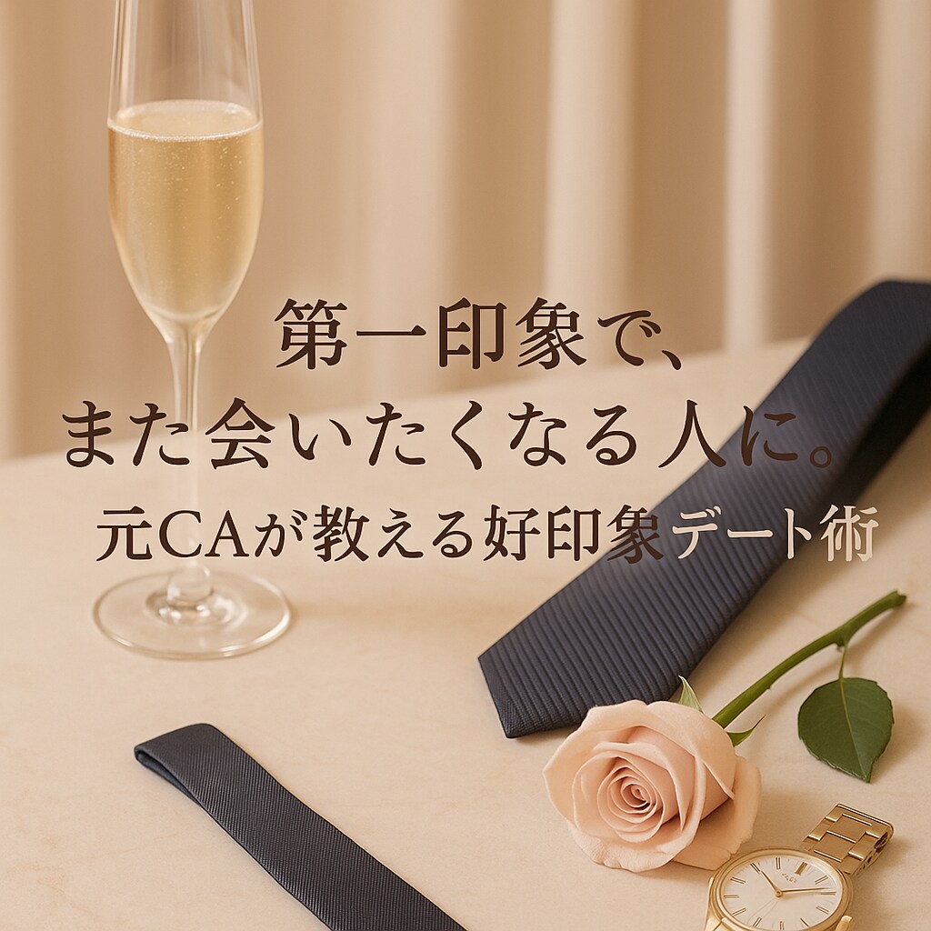 元CAが次につながるデートのコツ伝授します マッチングアプリで次に繋げる！ イメージ1