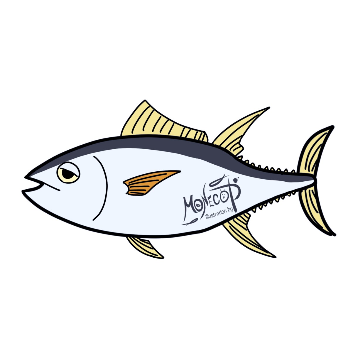 魚や水の生き物イラスト描きます アイコンやサムネに！最短2日で納品可能 イメージ2