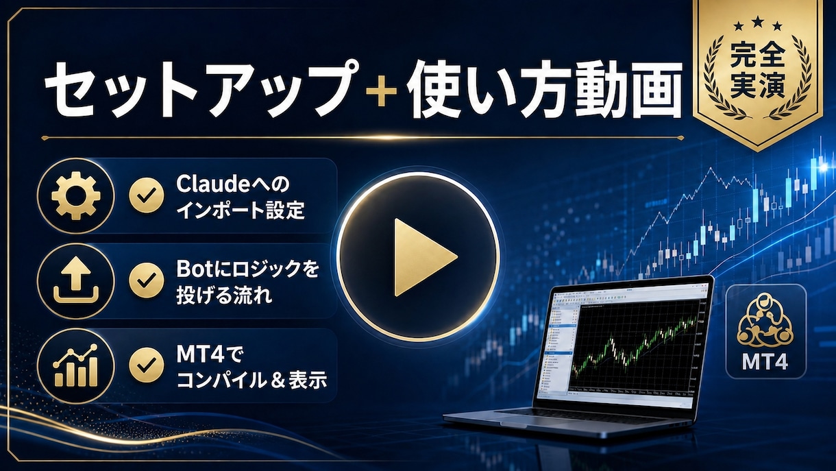 エンジニアがAIでMT4サインツール自作術教えます 現役エンジニア直伝。Claudeに手法を投げるだけの開発術 イメージ9