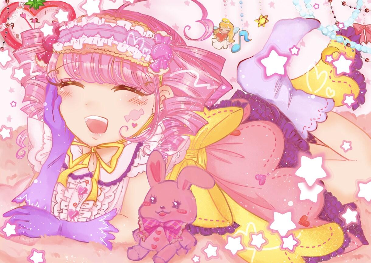 一枚絵、MVイラスト、記念イラストなどを描きます 男女どちらも対応可能♪ポートフォリオも参考にしてください！ イメージ6