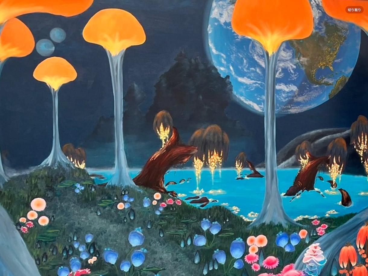 油絵、イラスト描きます（オーダーメイドOK！）ます 1点もの油絵制作：サイズ・背景相談可 イメージ2