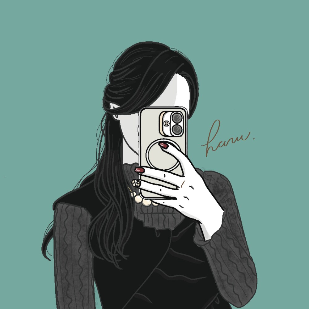 顔隠し専門！おしゃれ雰囲気アイコン描きます 似てる！より雰囲気かわいい！を求めている方へ！ イメージ3