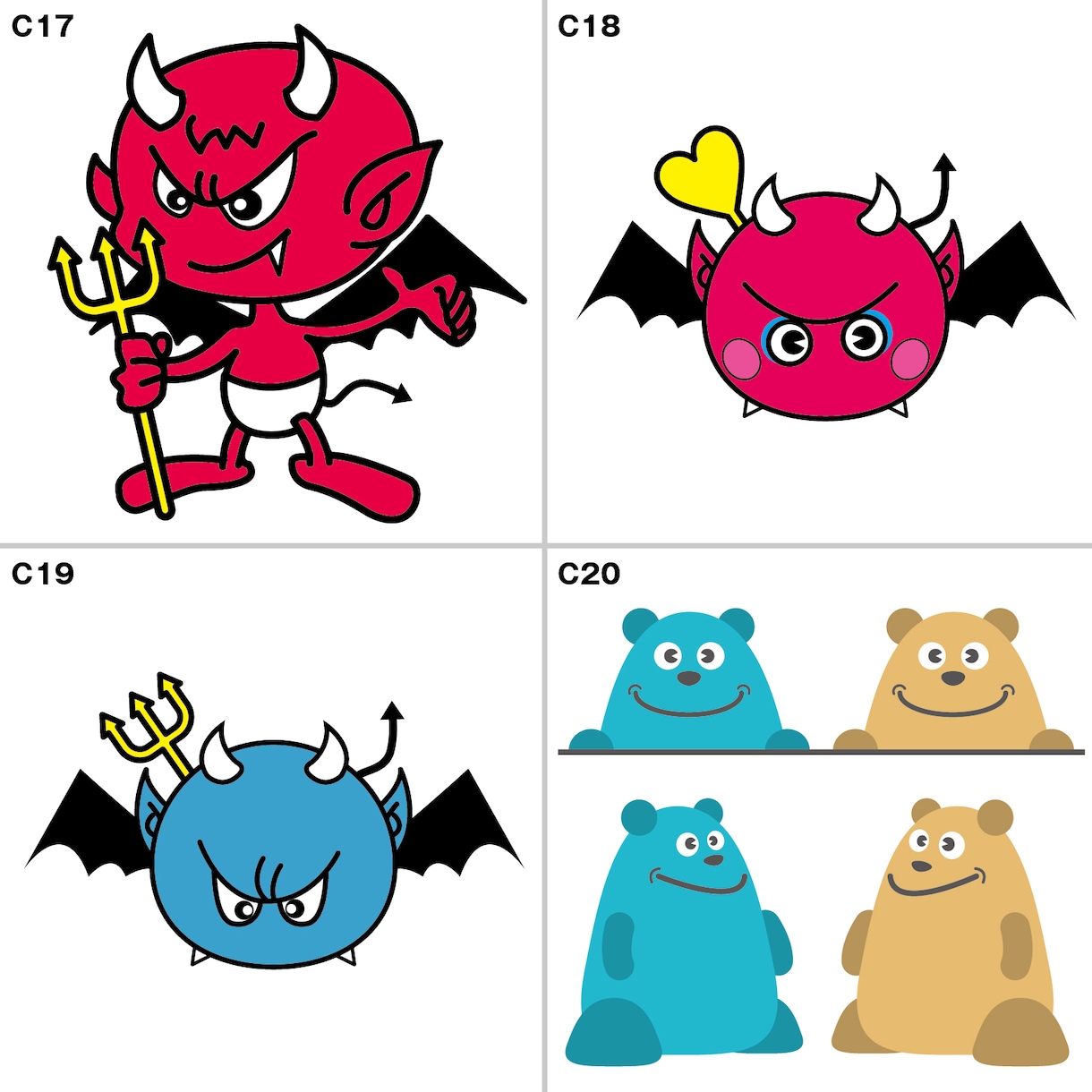商用OK!キャラクター販売します 商用OK!著作権譲渡付きのキャラクター販売です。 イメージ5