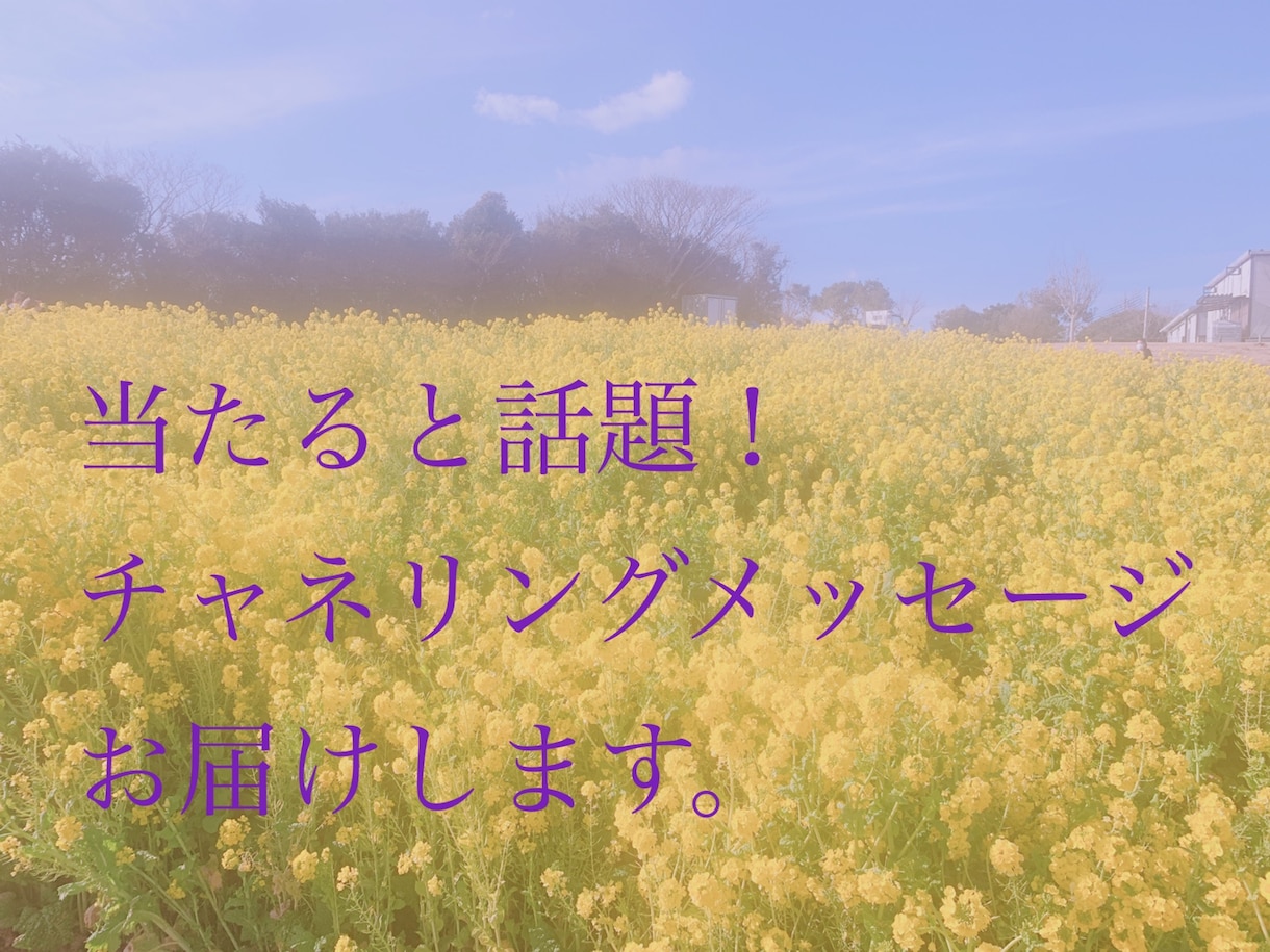 当たると話題！チャネリングメッセージ届けます 恋愛、人間関係、仕事などにお悩みの方、前に進みたい方へ イメージ1
