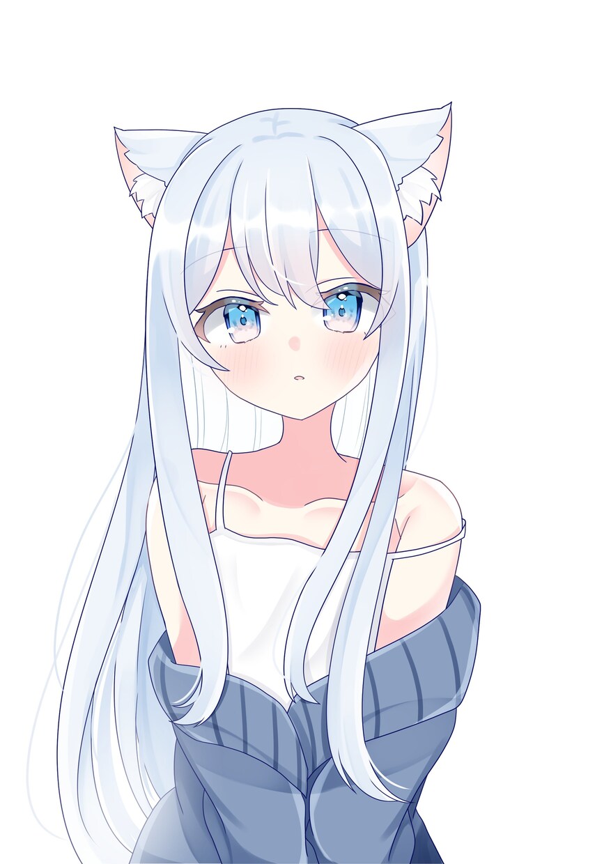 IRIAMの立ち絵作成致します 透明感のあるかわいい女の子を作成致します！ イメージ3