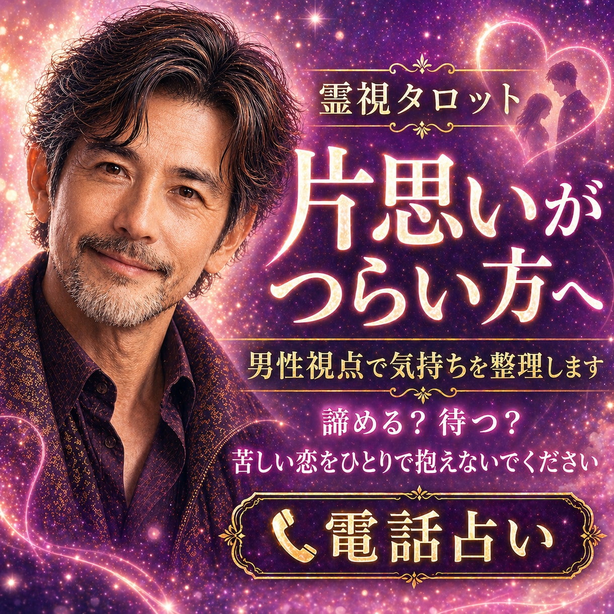 1分〜OK！片思いがつらい方｜次どうすべきかみます 諦める？待つ？苦しい恋をひとりで抱えないでください イメージ1