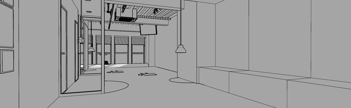 初期イメージに活用！建築士がスケッチパース描きます イメージ画として平面図や立面図から線画を描きます。 イメージ5