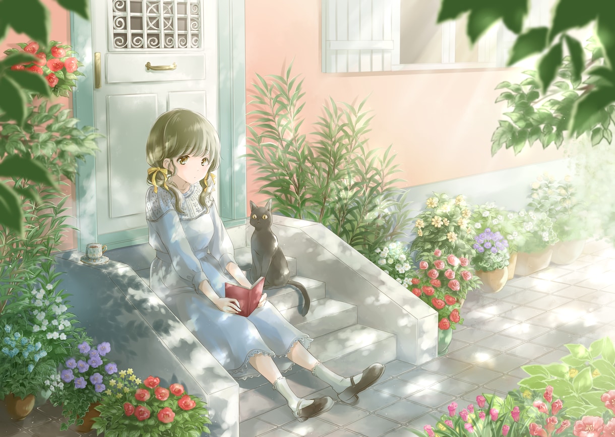 ご希望のイラストをお描きします かわいいキャラや背景で世界観を表現します！ イメージ10