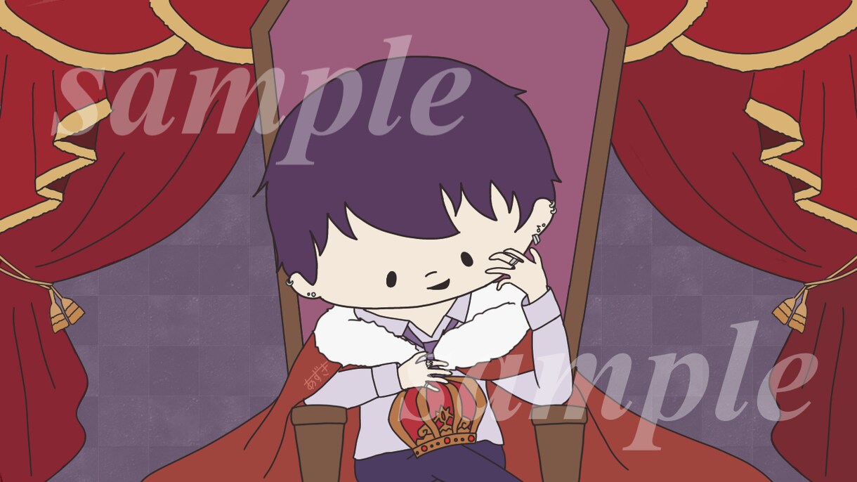 他とは違う！可愛らしい歌ってみたのイラスト描きます 【3件のみ最低価格での販売】絵柄は他の出品を見てください イメージ2