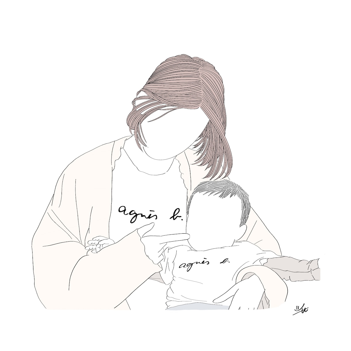 韓国風イラスト描きます せっかくの記念日にイラストを残しませんか？ イメージ9