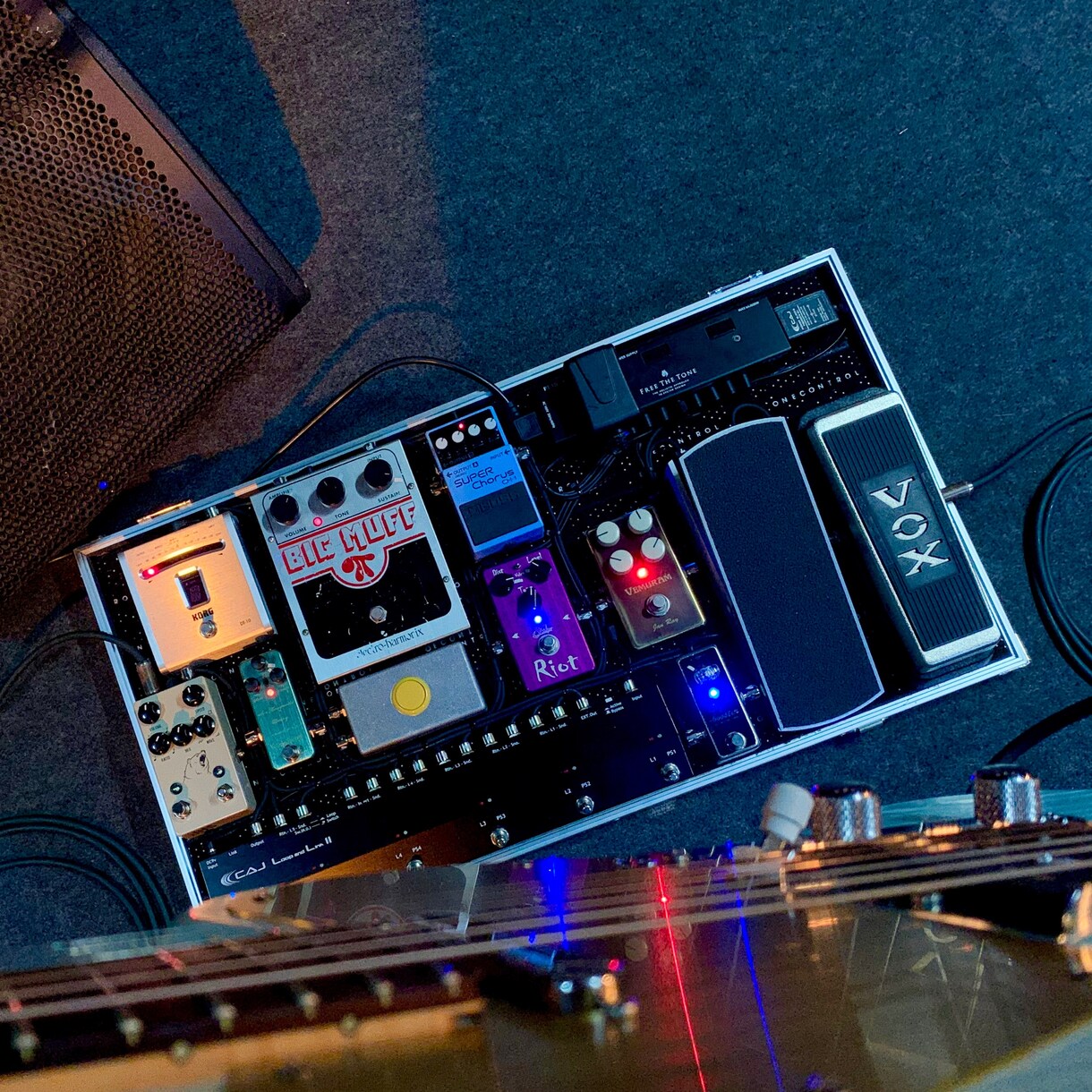 美しくエフェクターボード組みます ギタリスト・ベーシスト・ギターボーカルの足元から支えます！ イメージ3