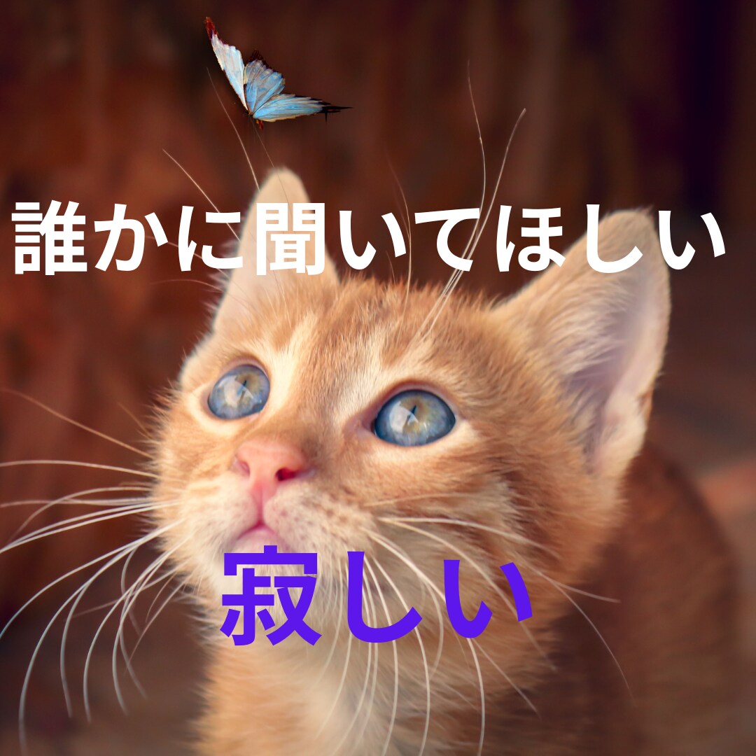 今すぐ誰かと話したい方、お待ちしています どんな悩みでも、否定せず、ひたすら優しくおききます。 イメージ1