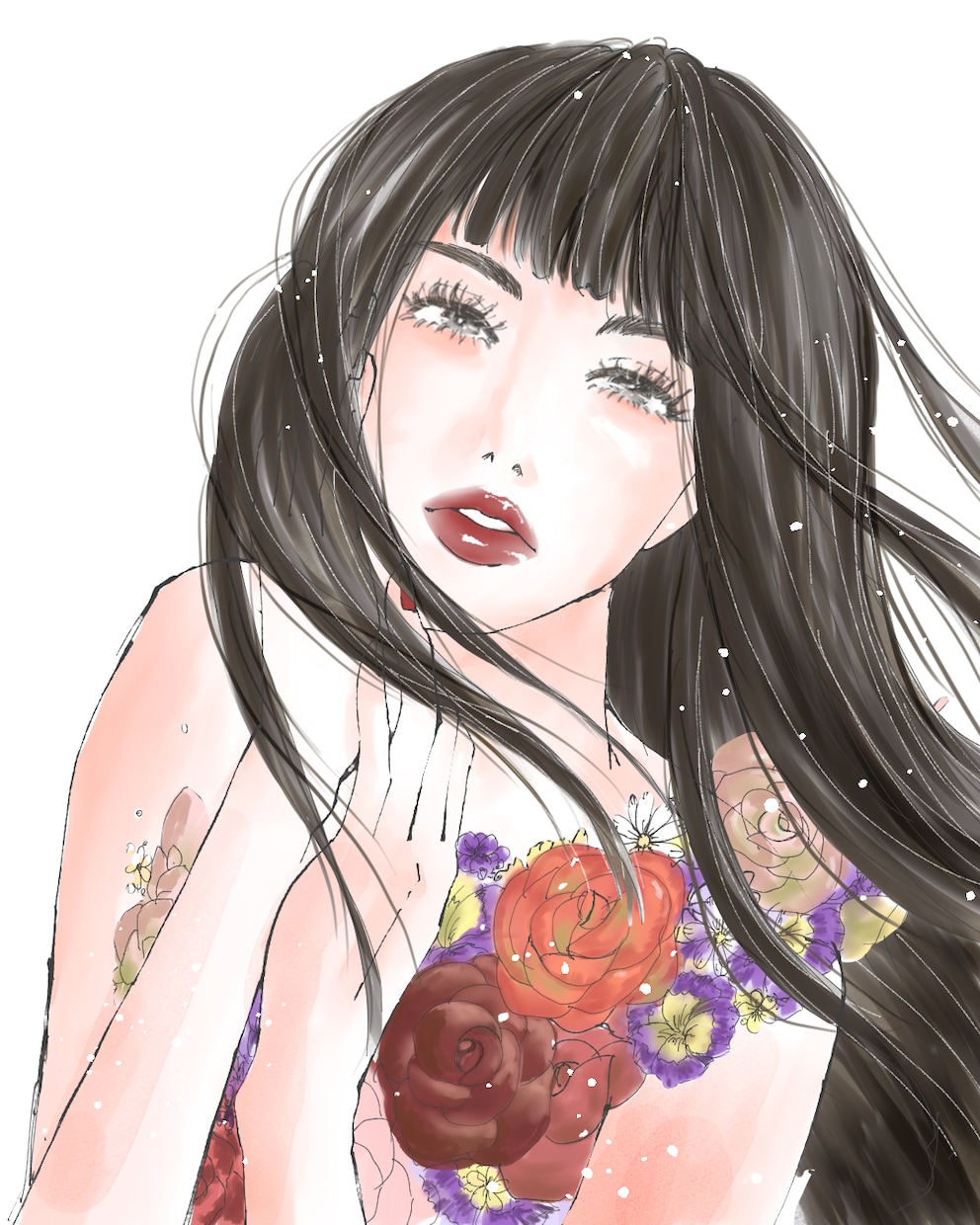 条件付割引！女性向けおしゃれなイラスト作成します 商用OK/アイコンや挿絵など仕事につながるイラストを提供 イメージ3