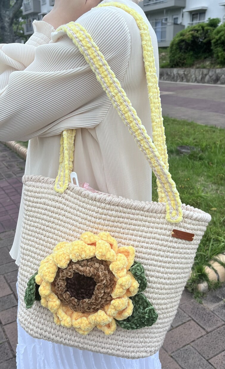 個別のあるバッグを作ります ひまわりが大好きなら、ひまわりのバッグを持ちましょう♪ イメージ1