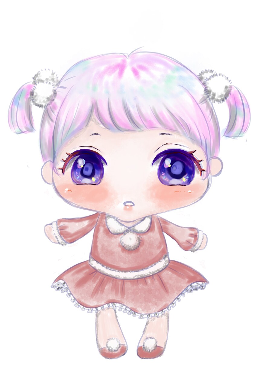 女の子イラストをお描きします 可愛く元気な女の子が得意です。 イメージ5