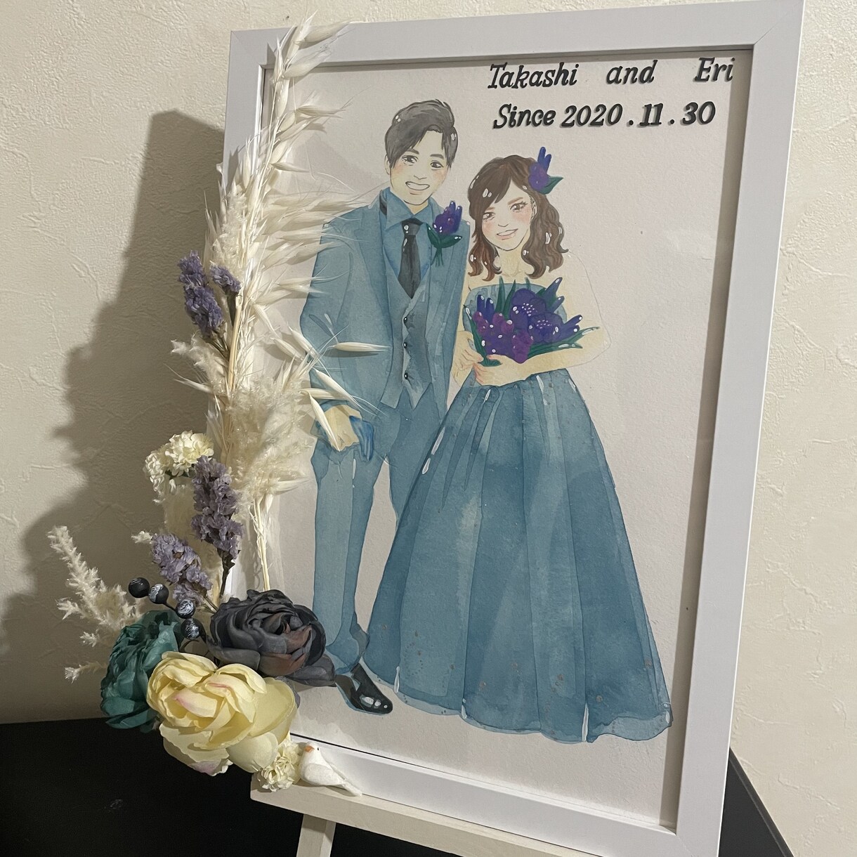 ウェルカムボード、記念日イラストを制作致します 特別な1日に映えるイラストをお届けします。 イメージ2