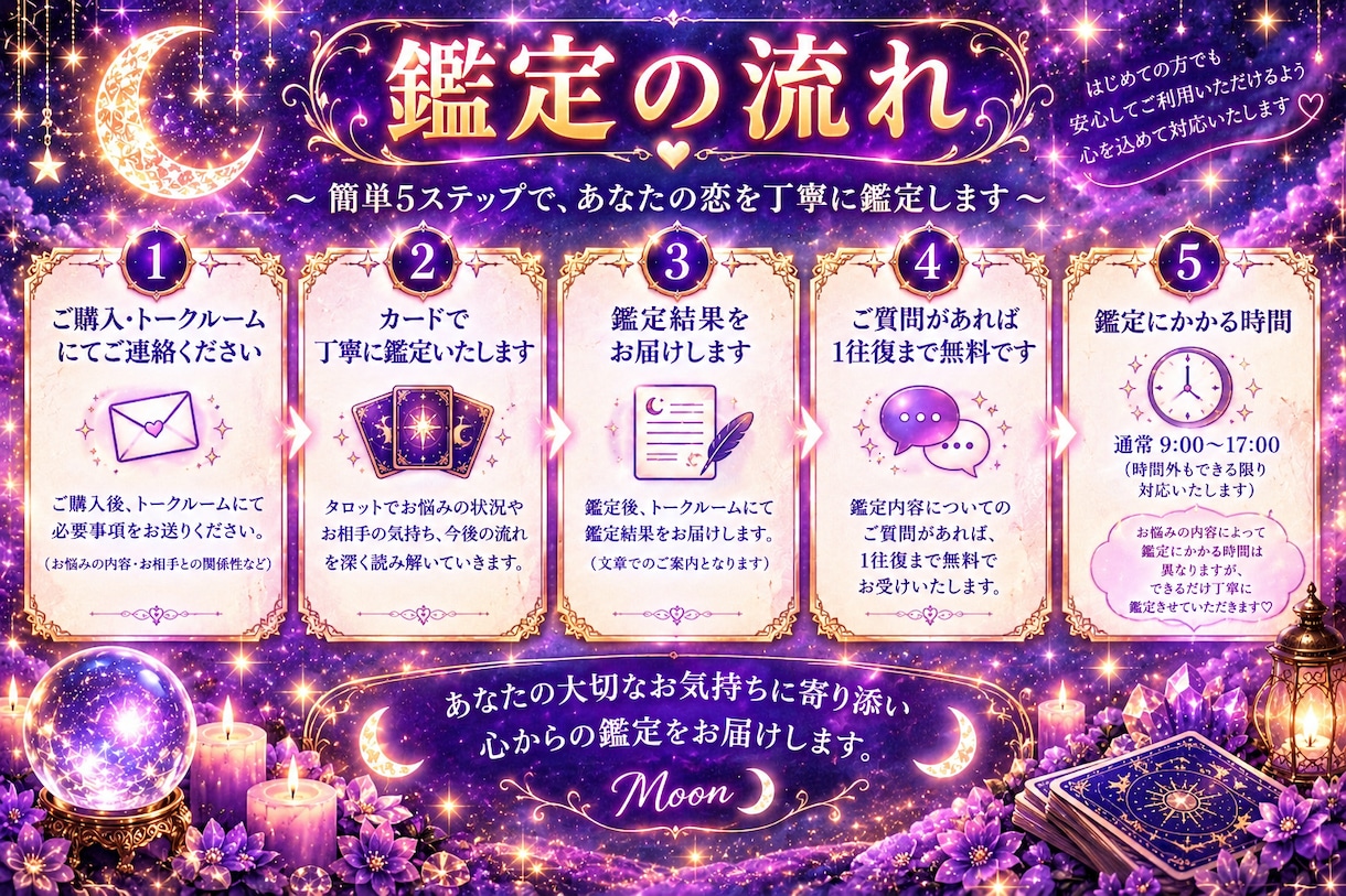 お相手様のお気持ちを丁寧にお伝え致します 「不安な気持ち。そのまま話して大丈夫。私はあなたの味方です イメージ4