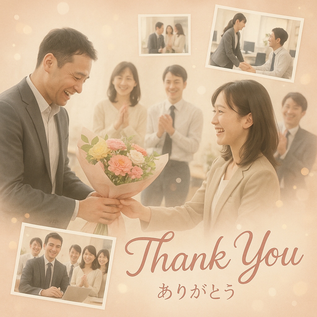 心に残る送別ムービーを制作します ありがとうを映像に込めて届けませんか？ イメージ1