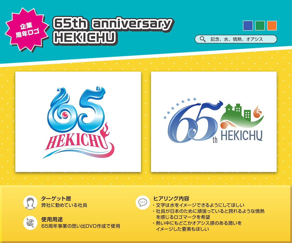 プロデザイナーが思い出になるイベントロゴ作成します 企業様大歓迎！インボイス対応！ポップアップ・記念イベントに！ イメージ5