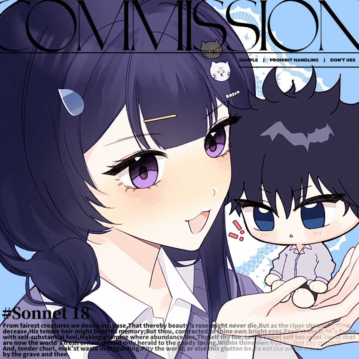 初めての方限定！お得にイラストお描きします SNSで映えるオリジナルアイコン！商用利用もOK イメージ6