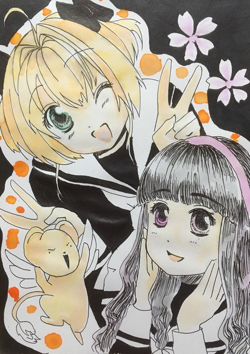 少女漫画タッチでイラスト描きます。似顔絵も承ります 90~00年代画風のふんわり暖かな絵でお届けします。 イメージ3