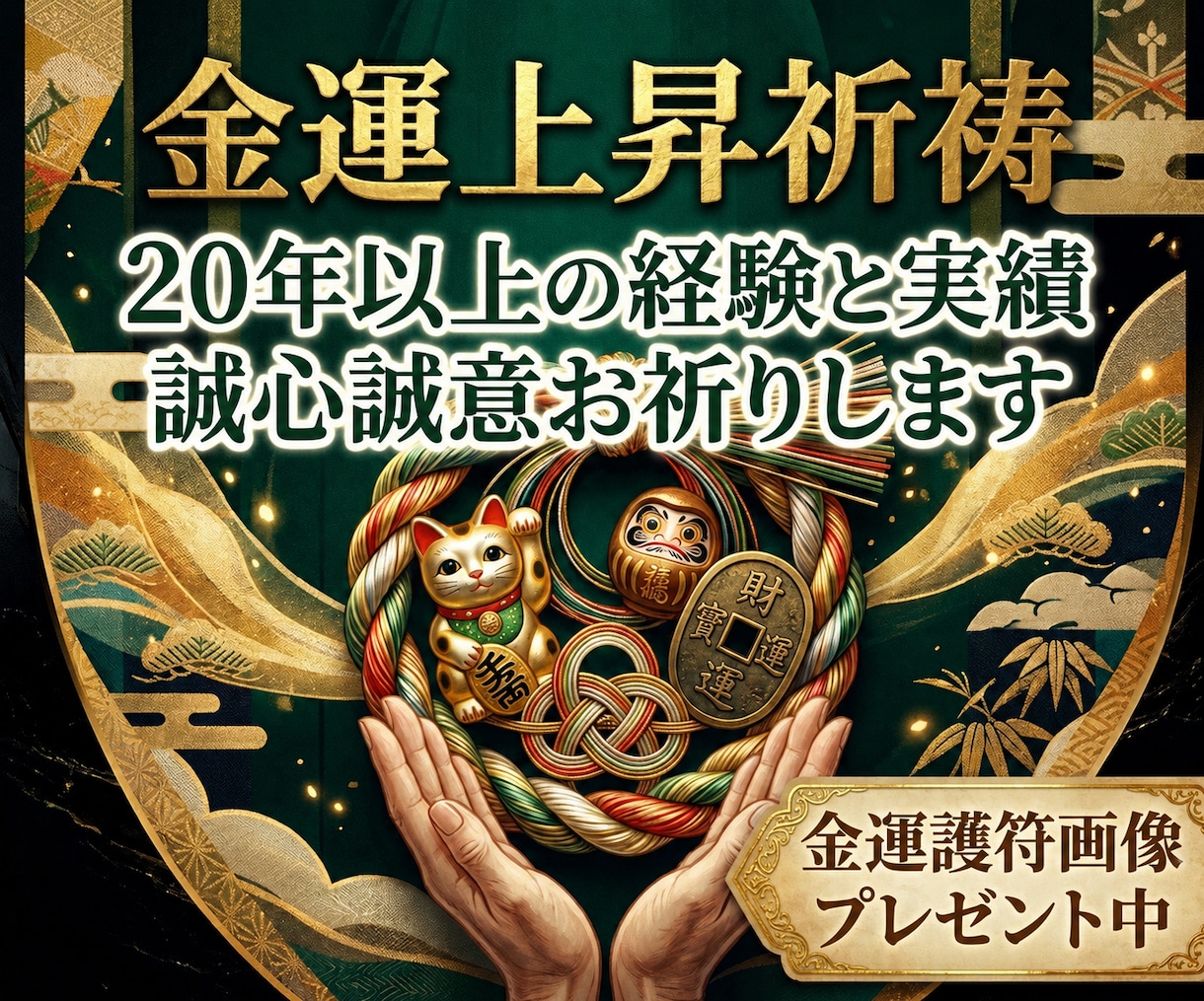 金運の詰まりを祓い財運覚醒祈祷をいたします 借金・収入不安・事業不振・金銭トラブルから抜け出したい方へ イメージ2