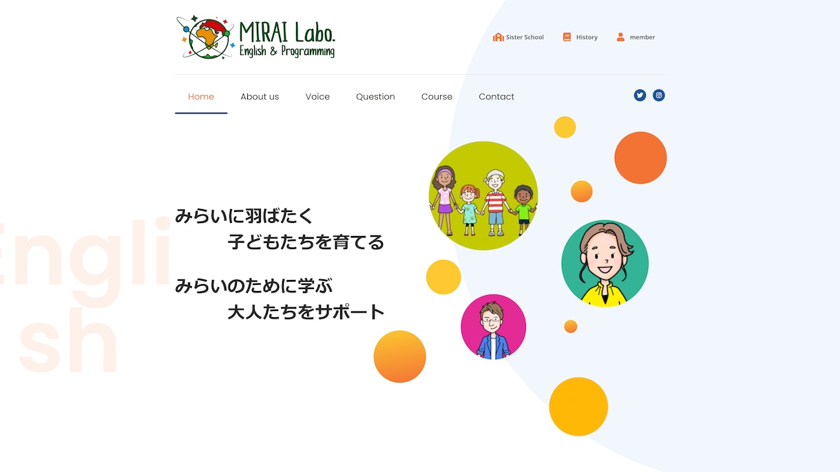 簡単更新オリジナルデザインのHPを制作します SEO、レスポンシブ対応オリジナルデザインのホームページ制作 イメージ2