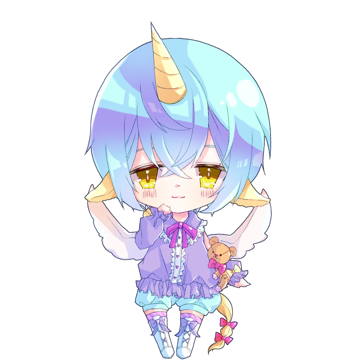 SNS用アイコン描きます オリキャラ・似顔絵・デフォルメ可。まずはご相談ください！ イメージ4