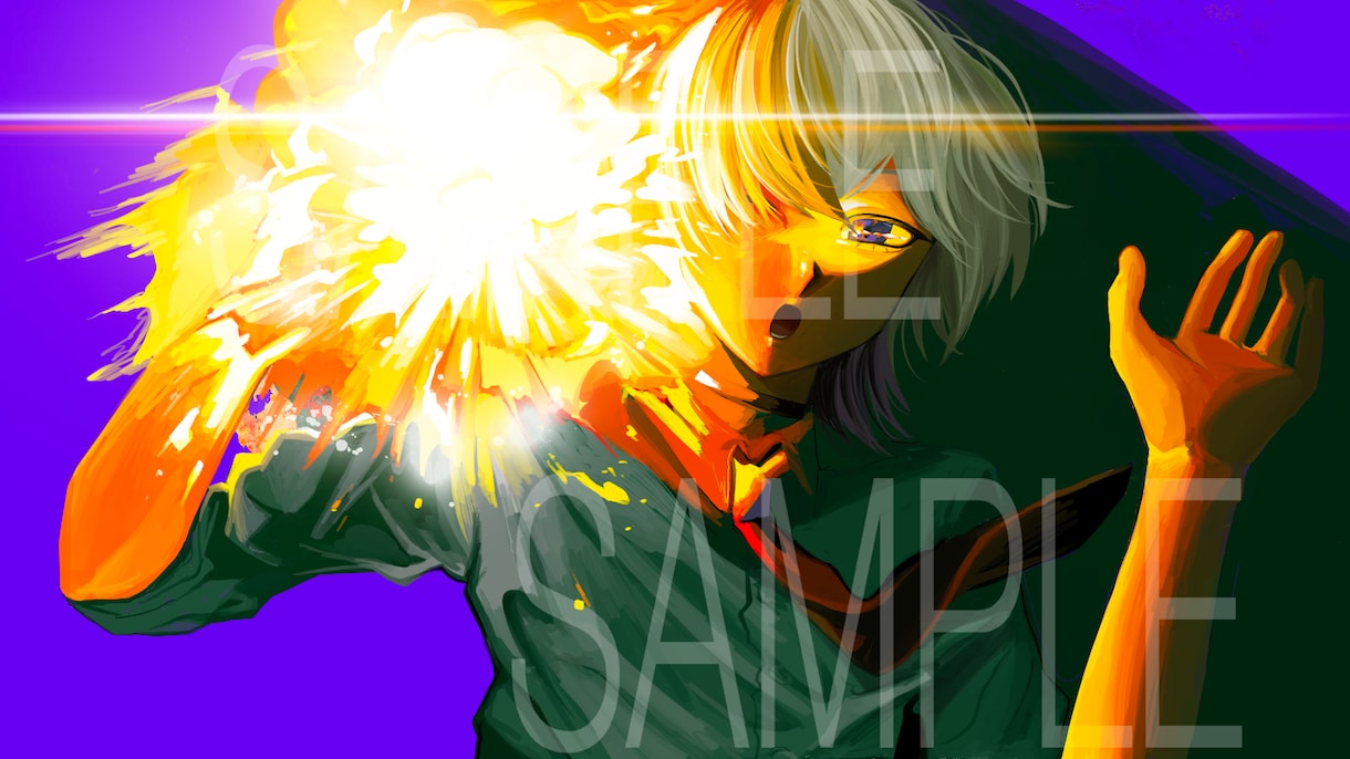 MV、Coverサムネイラストをお描きします 動画内イラスト(差分有)、アニメ風の絵柄も可能です。 イメージ4