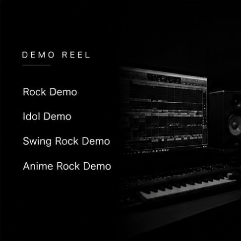 現役作編曲家が楽曲を制作します 【企業案件、ライブ・レコーディング経験を持つ現役作編曲家】 イメージ2