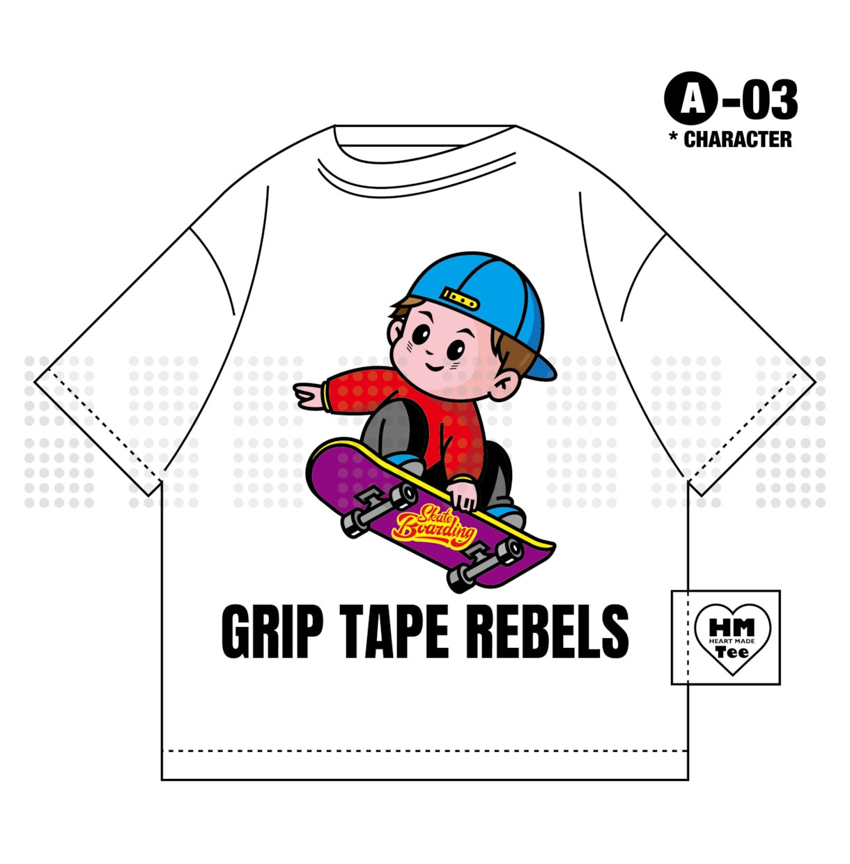 キャラクターメインのお洒落なTシャツデザインします どこで買ったのと聞かれる、プロスペックなTシャツデザイン イメージ4