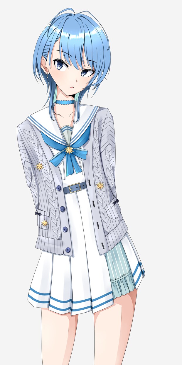 女の子の一枚絵を描きます ボーイッシュな女の子が結構得意です イメージ4