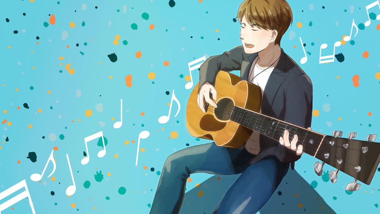 パッと目を引くキャス画描きます キャス画が変わると初見さんが来る?! イメージ2