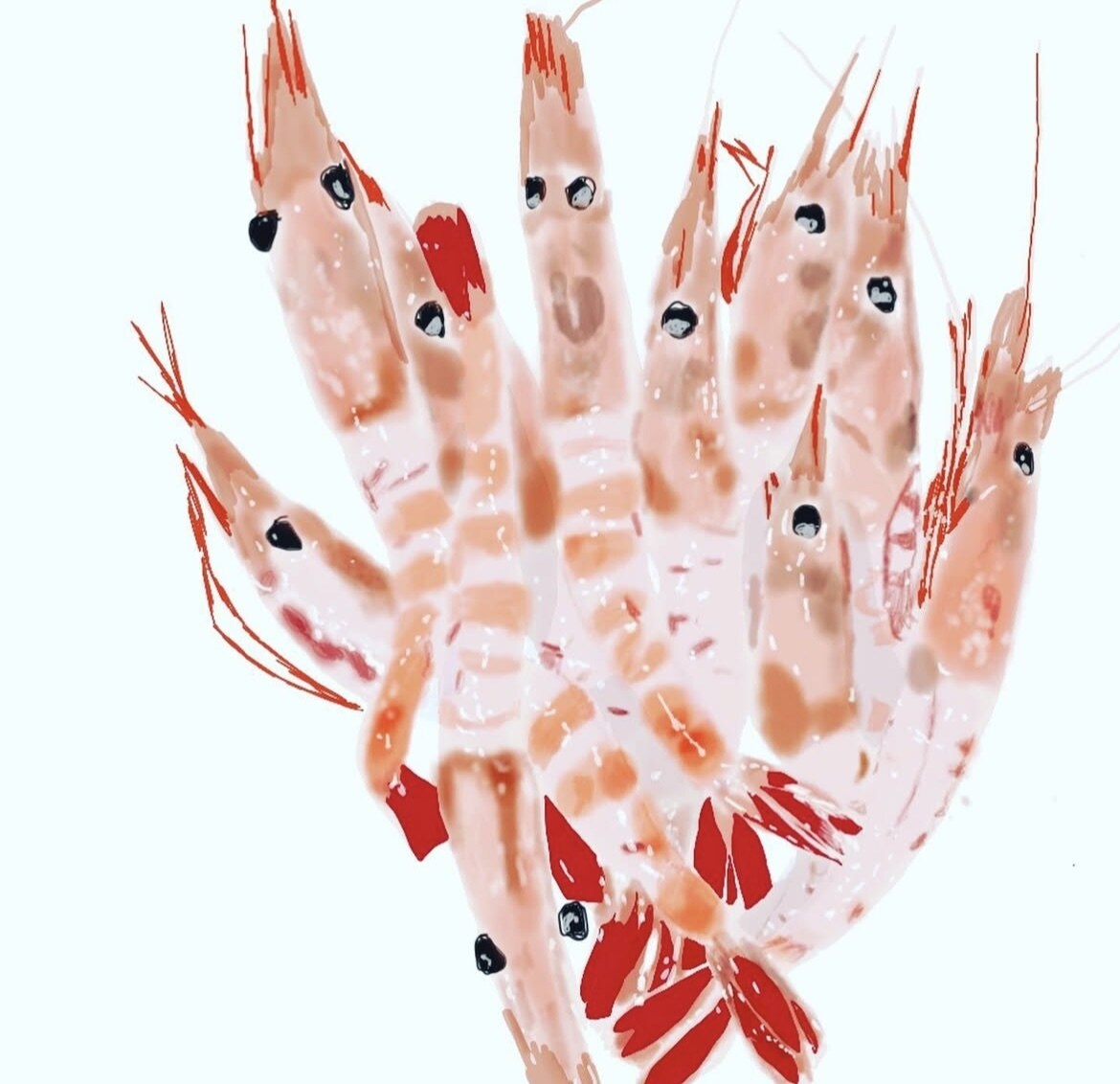 シズル感のある食べ物を描きます お写真をもとにリアルで温かみのあるイラストを作成します☆ イメージ4
