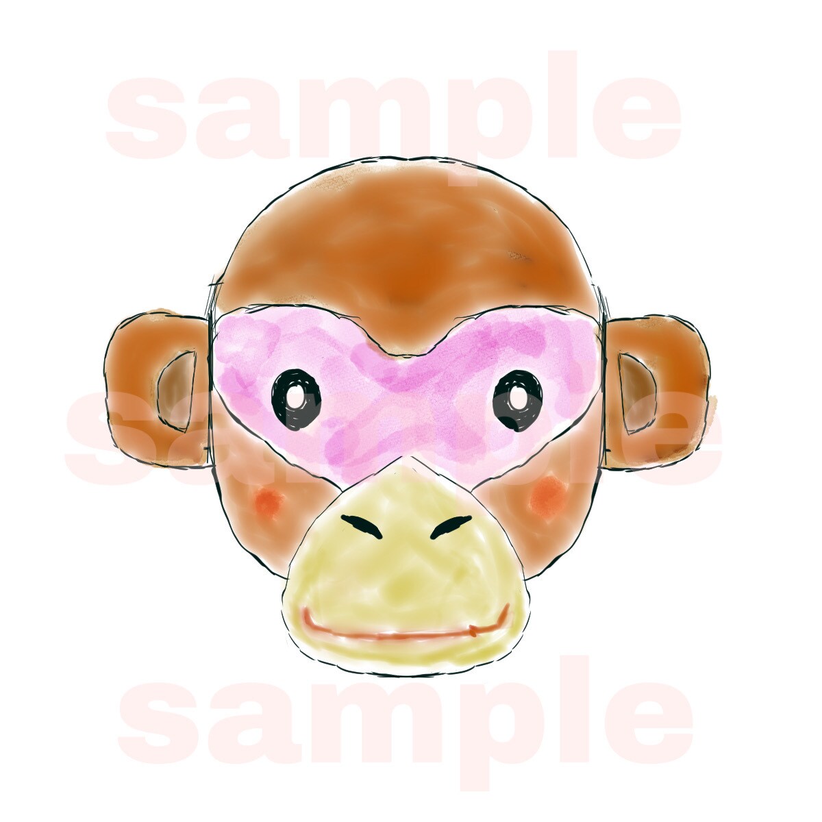 かわいい水彩画のアイコンを描きます 動画のサムネイル、グッズ等に使ってください イメージ8