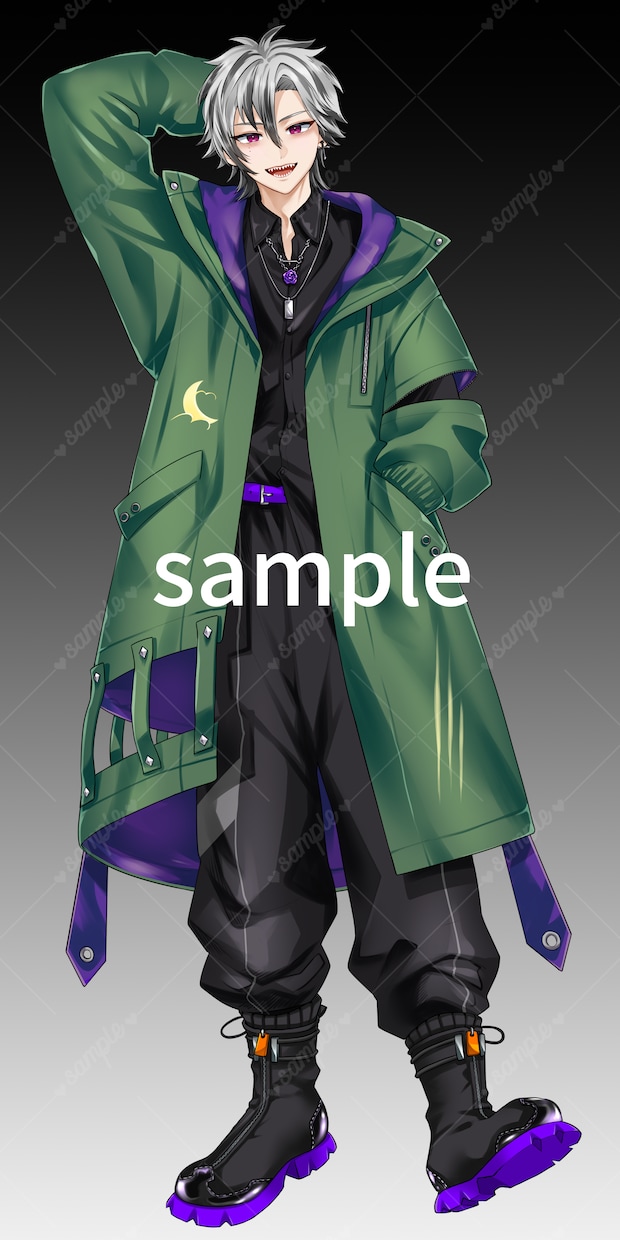 キャラクターの立ち絵のお手伝いをします あなたのオリジナルキャラクターの立ち絵イラストを作成します。 イメージ1