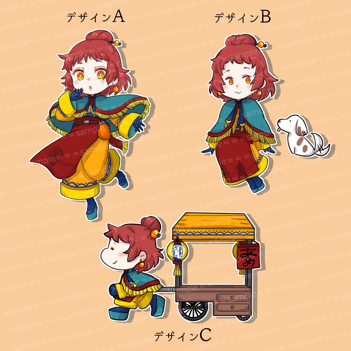 ポップでかわいいデフォルメイラスト描きます アイコンやグッズなど、幅広く使えます！ イメージ2