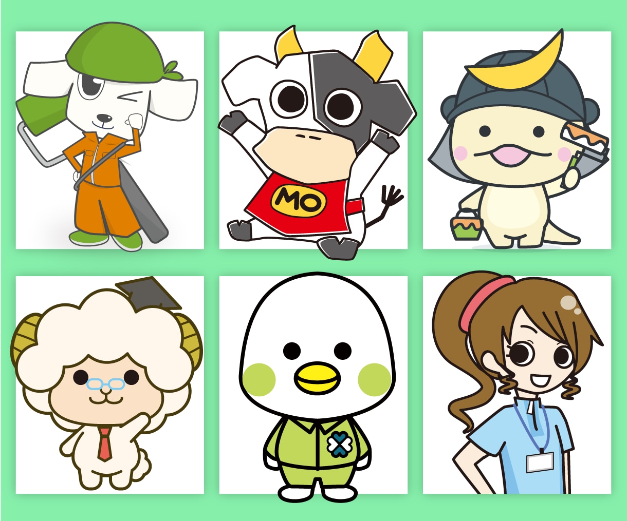 あなただけのオリジナルキャラクターをお作りします あなたの思い通りに！魅力的なキャラクターを作ります イメージ6