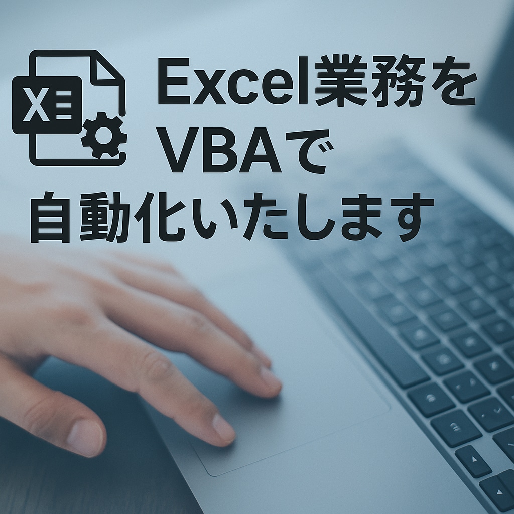 Excel自動化／ツール（VBA即納）します その手作業、今すぐ自動化。“1クリック”で完成。 イメージ1