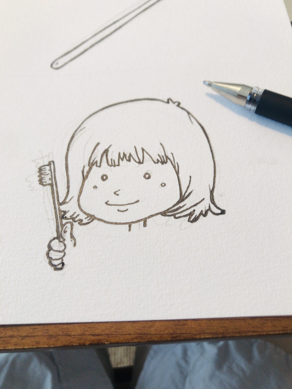 シンプル線描似顔絵！アイコン・バナーにも使えます 可愛くて個性的な手書き・手描きイラストでアナログの良さを イメージ2