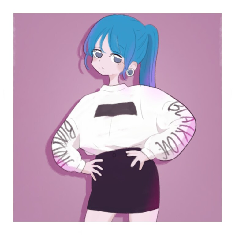SNSアイコン書きます！ます レトロかわいい女の子描きます！ イメージ3