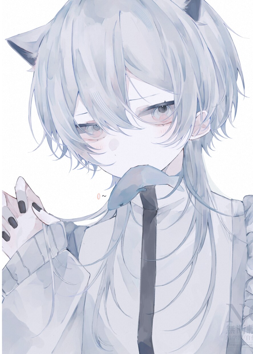 アイコンやサムネに使用出来るイラストを作成します ▽得意中性的/男の子/白髪  ▼苦手背景/生き物/女の子 イメージ1
