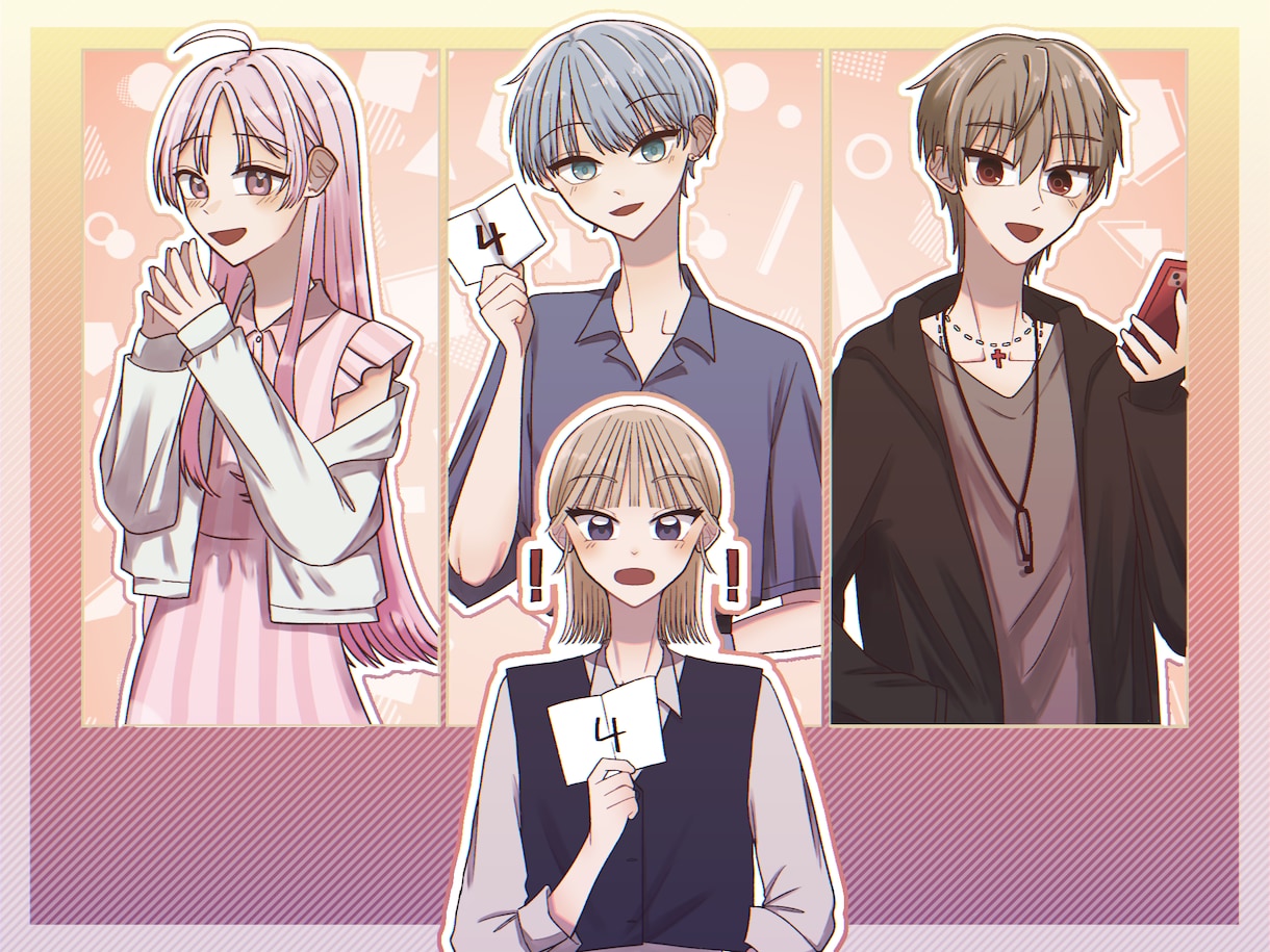 動画・配信・TRPG・歌みた等のイラストを描きます 歌みた、切り抜き、スチル、TRPG等、幅広い用途に使えます イメージ3